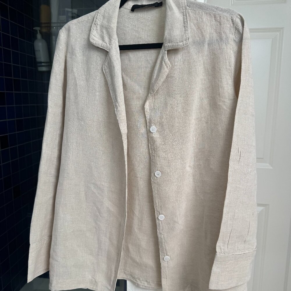 JENNI KAYNE LINEN SET - SIZE SMALL